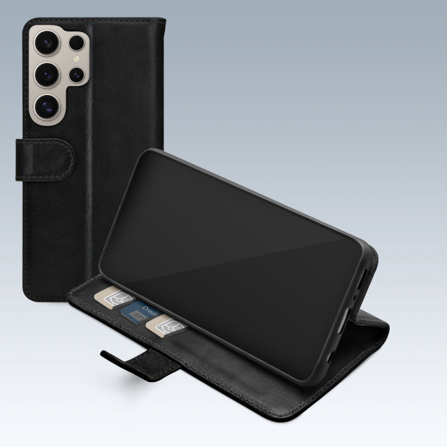 Mobilize Premium Gelly Wallet Book Case Samsung Galaxy S24 Ultra 5G Black