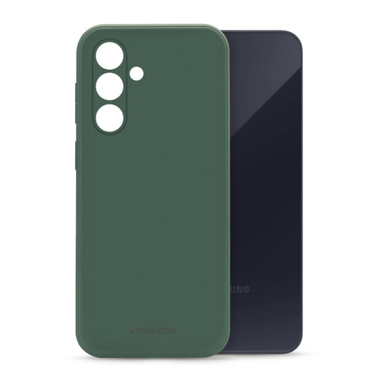 Mobilize Rubber Gelly Case Samsung Galaxy A35 5G Matt Green