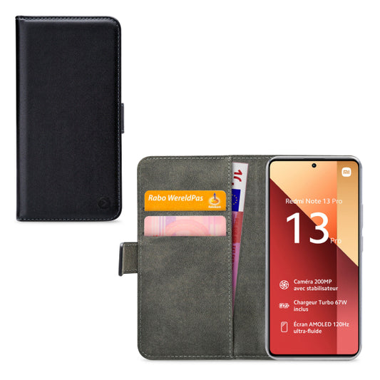 Mobilize Classic Gelly Wallet Book Case Xiaomi Poco M6 Pro 4G/Redmi Note 13 Pro 4G  Black