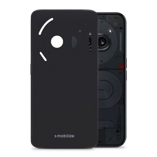Mobilize Rubber Gelly Case Nothing Phone (2a) Matt Black