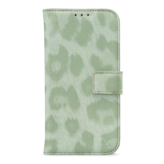 My Style Flex Wallet for Apple iPhone 16 Pro Green Leopard