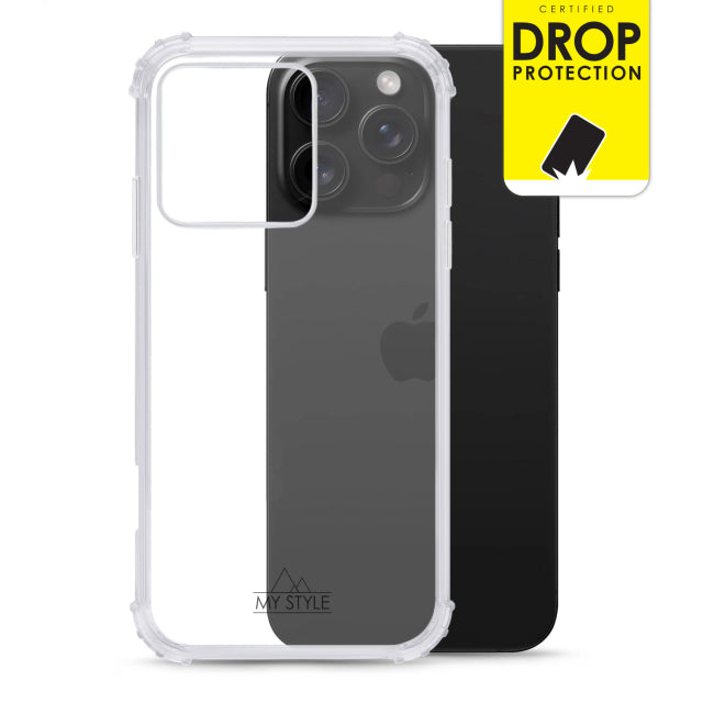 My Style Protective Flex Case for Apple iPhone 16 Pro Clear