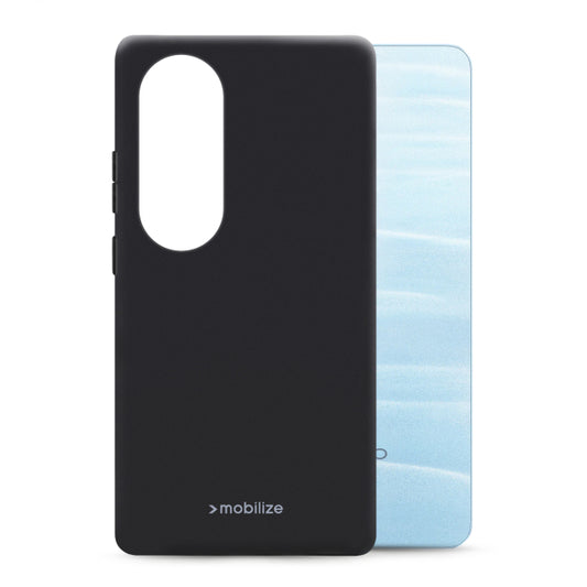 Mobilize Rubber Gelly Case OPPO A60 Matt Black