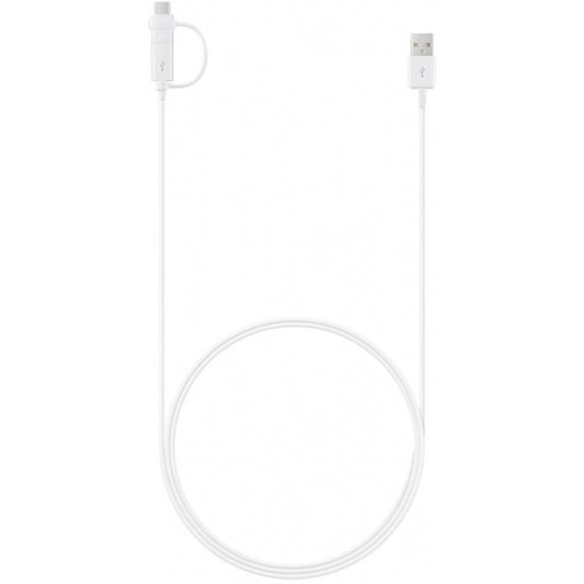 EP-DG930DWEGWW Samsung Charge/Sync Cable Micro USB/USB-C 1.5m. White