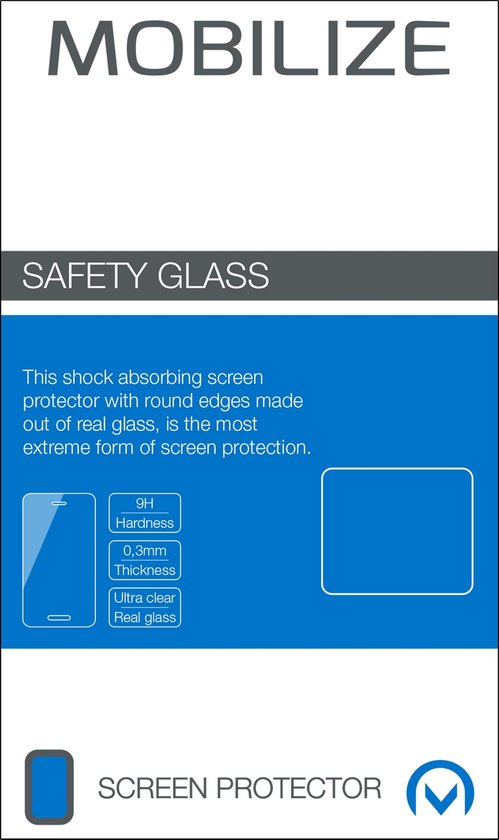 Mobilize Screenprotector geschikt voor Samsung Galaxy S21 Glazen | Mobilize Screenprotector - Case Friendly