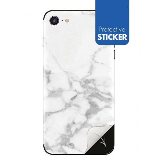 My Style PhoneSkin For Apple iPhone 7/8/SE (2020/2022) White Marble