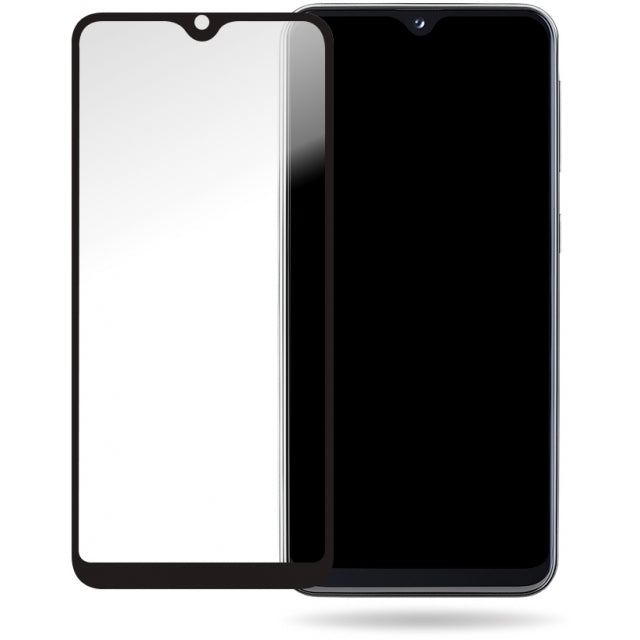 Mobilize Glass Screen Protector - Black Frame - Samsung Galaxy A20e