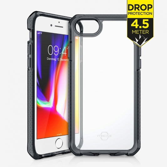 ITSKINS Level 3 SupremeClear for Apple iPhone 6/6S/7/8/SE (2020/2022) Black