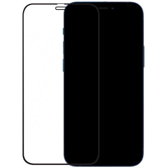 Mobilize Edge-To-Edge Glass Screen Protector Apple iPhone 12 Mini Black Full Glue