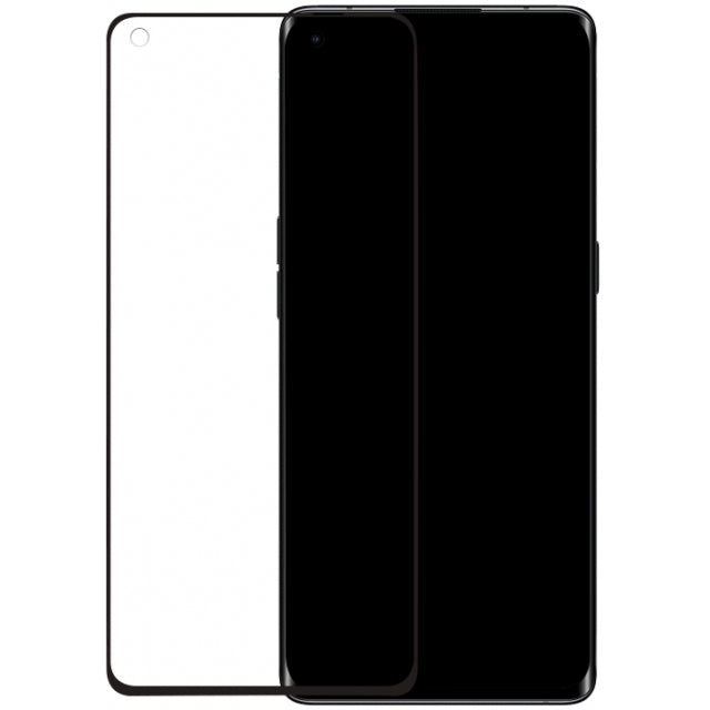 Mobilize Edge-To-Edge Glass Screen Protector OPPO Reno4 Pro 5G Black Edge Glue