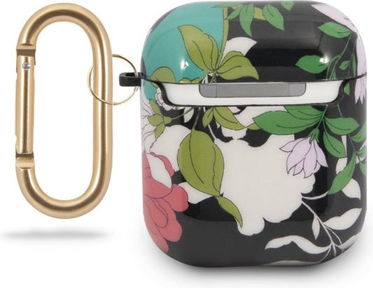 Guess Airpods - AirPods 2 Case - Groen - Bloemenpatroon