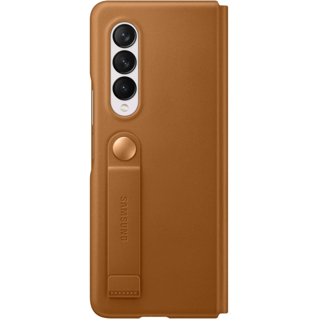 EF-FF926LAEGWW Samsung Leather Flip Cover Galaxy Z Fold3 Camel