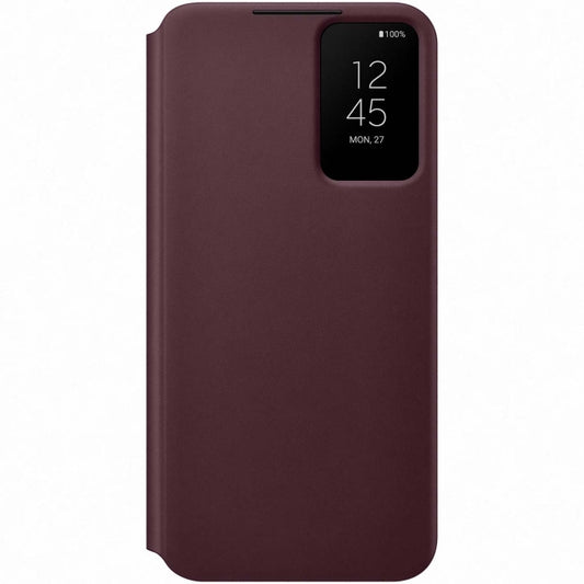 EF-ZS906CEEGEE Samsung Smart Clear View Cover Galaxy S22+ 5G Burgundy