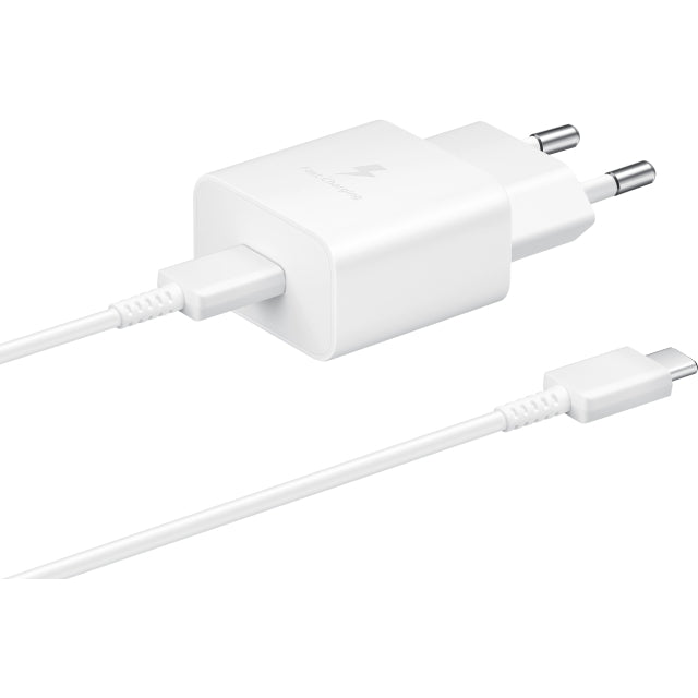 EP-T1510XWEGEU Samsung Fast Charger PD Power Adapter incl. USB-C Cable 15W White