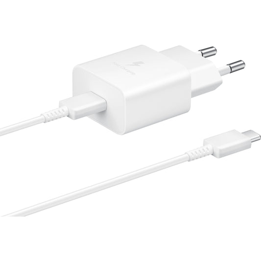 EP-T1510XWEGEU Samsung Fast Charger PD Power Adapter incl. USB-C Cable 15W White