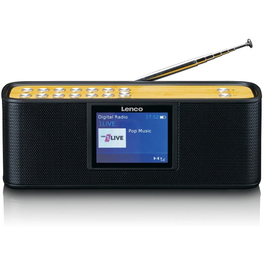 PDR-045BK Lenco Portable Internet DAB+ Bluetooth Radio Black