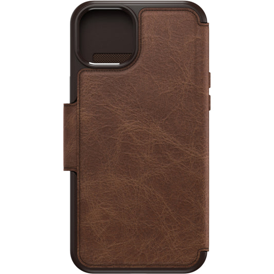 OtterBox Strada MagSafe Apple iPhone 15 Plus Espresso Brown