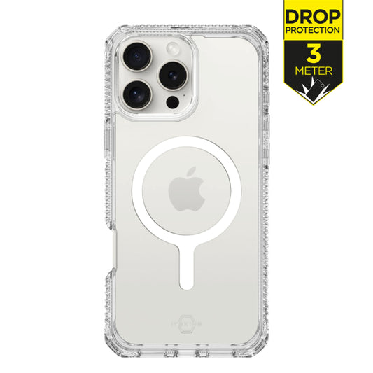 ITSKINS Level 2 HybridMagClear_R for Apple iPhone 16 Pro Max Transparent