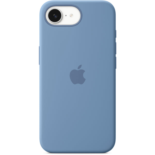MD3Q4ZM/A Apple Silicone Case iPhone 16e Winter Blue