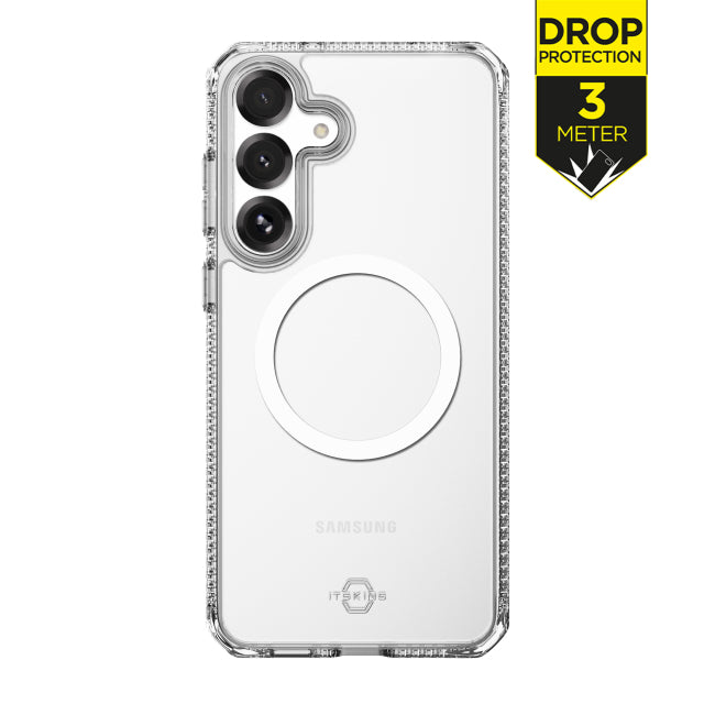 ITSKINS Level 2 HybridMagClear_R for Samsung Galaxy S25 FE Transparent
