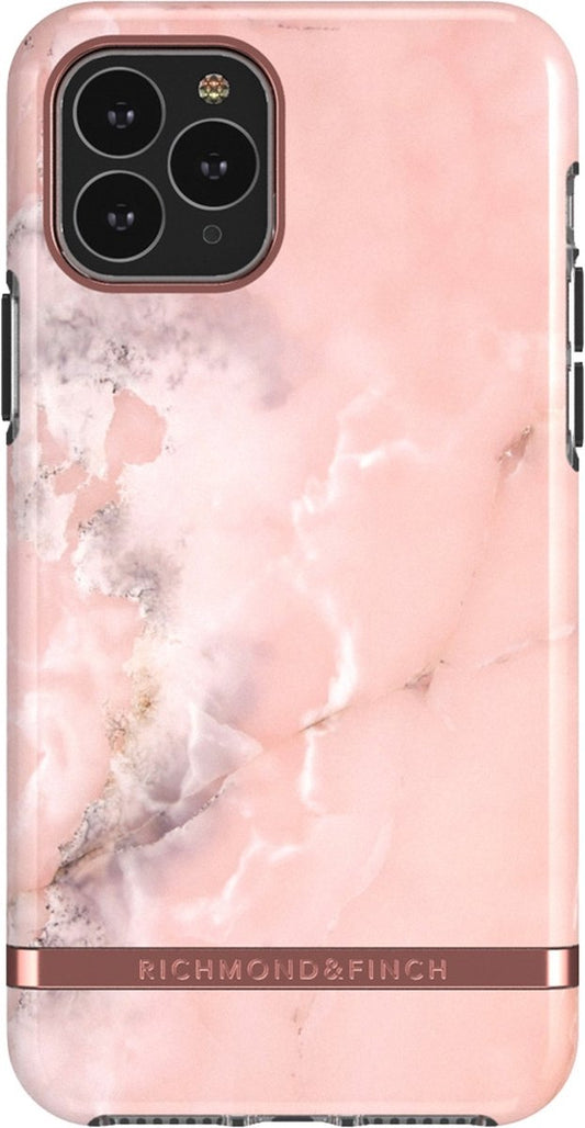 Richmond & Finch Pink Marble marmer hoesje voor iPhone 12 Pro Max - roze