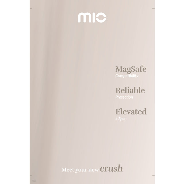 POS - MIO - Forex Single Signing 15x22 cm incl. magneet en klittenband