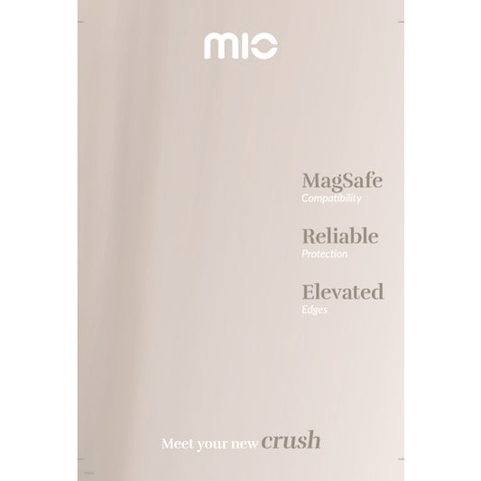 POS - MIO - Forex Single Signing 15x22 cm incl. magneet en klittenband