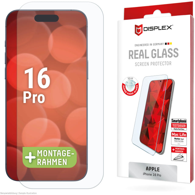 DISPLEX Real Glass Apple iPhone 16 Pro