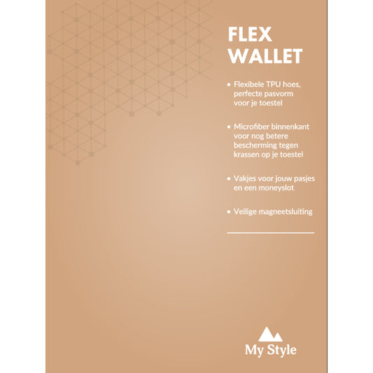 POS Forex Product Signing 20x15cm incl. magneet/klittenband My Style Flex Wallet Wild Leopard