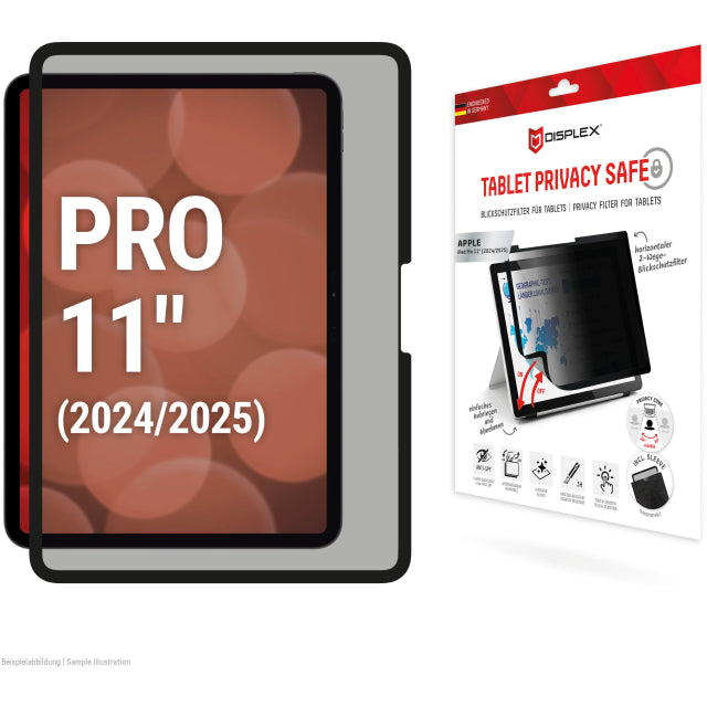 DISPLEX Privacy Safe Tablet Apple iPad Pro 11 (2024 & 2025)