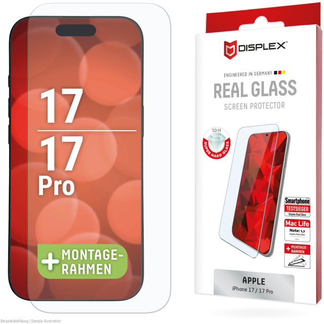 DISPLEX Real Glass FC iPhone 17 / 17 Pro