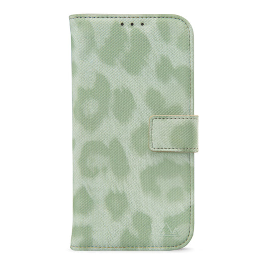 My Style Flex Wallet for Samsung Galaxy S25 Ultra 5G Green Leopard