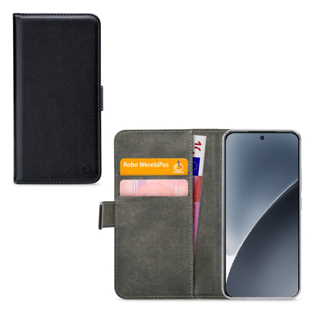 Mobilize Classic Gelly Wallet Book Case Xiaomi 15 Black