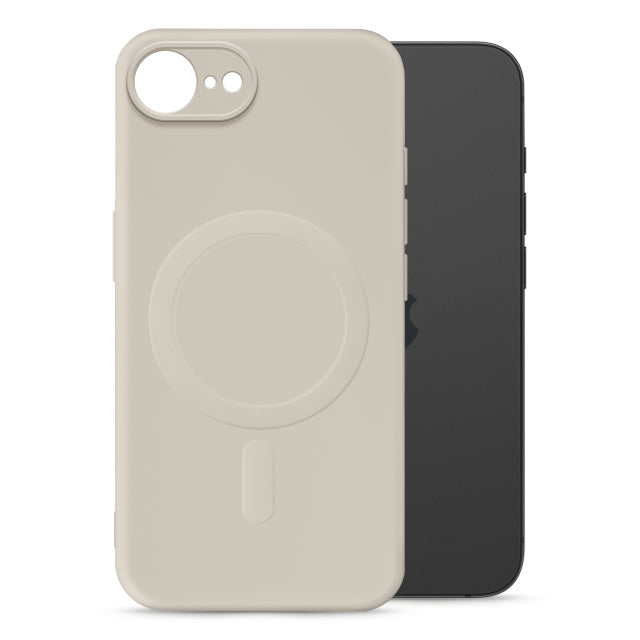 My Style Protective Flex Magsafe Compatible Case for Apple iPhone 16e Antique White