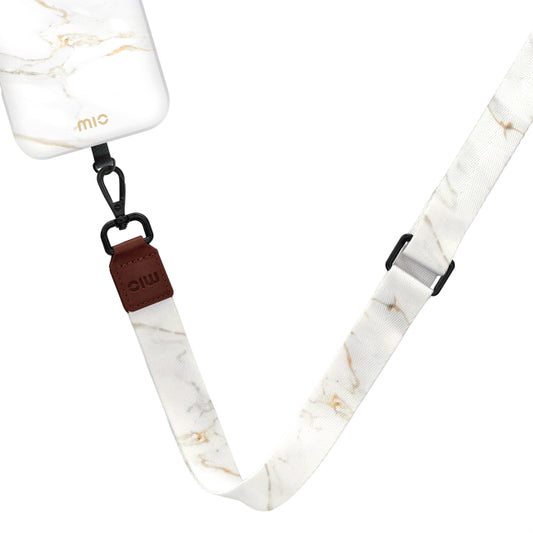 MIO Lanyard White Marble