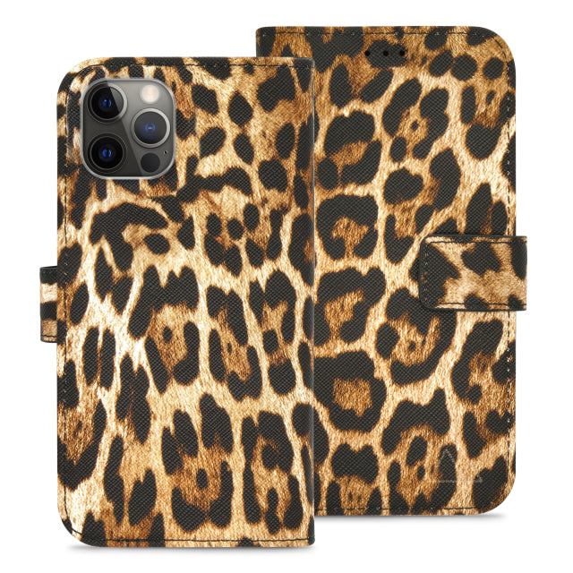 My Style Flex Wallet for Apple iPhone 12/12 Pro Wild Leopard
