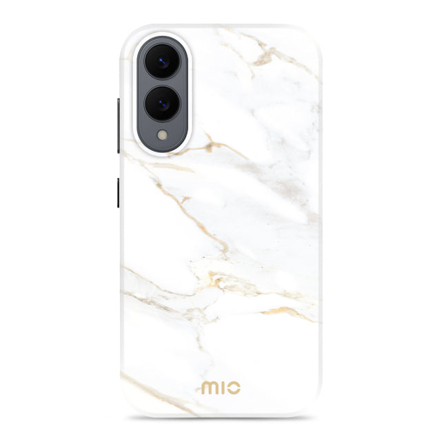 MIO White Marble Magsafe Compatible for Samsung S25 Edge 5G