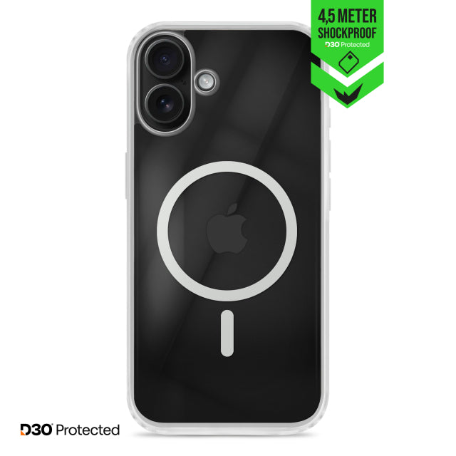 Striker X-Core - D3O Xtreme Impact Mag Case PRO - Clear - Apple iPhone 16