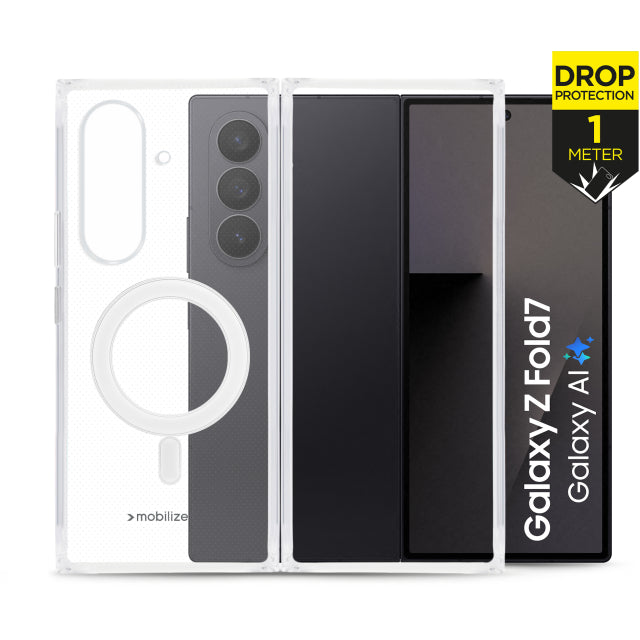 Mobilize Magsafe Compatible Naked Protection Case for Samsung Galaxy Z Fold7 5G Clear