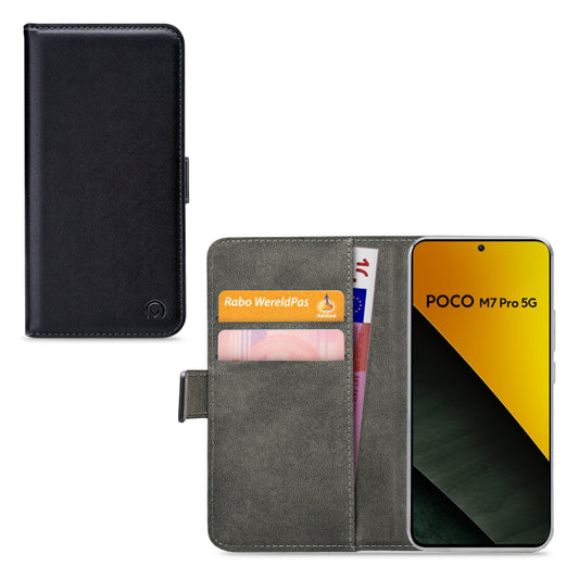 Mobilize Classic Gelly Wallet Book Case Xiaomi Poco M7 Pro 5G Black