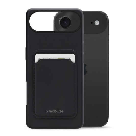Mobilize Rubber Gelly Card Case Apple iPhone Air Matt Black