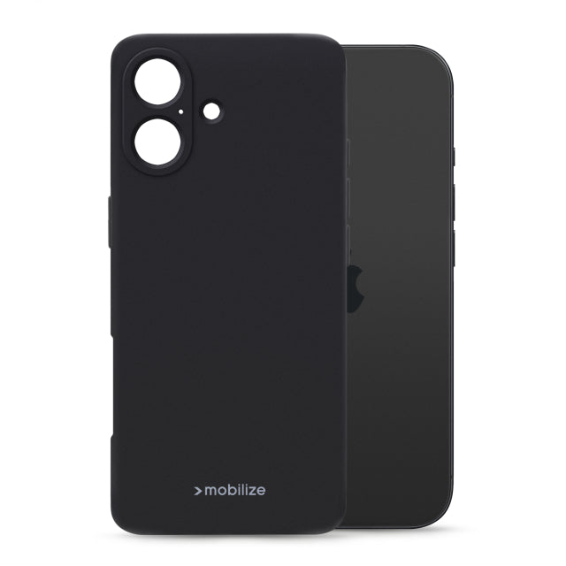Mobilize Rubber Gelly Case Apple iPhone 17 Matt Black