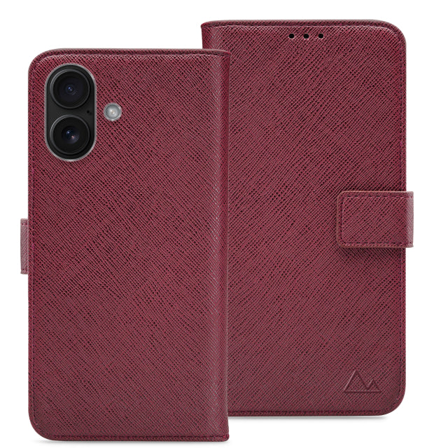 My Style Flex Wallet for Apple iPhone 17 Bordeaux