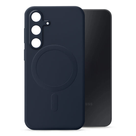 My Style Protective Flex Magsafe Compatible Case for Samsung Galaxy S25 FE 5G Midnight Blue