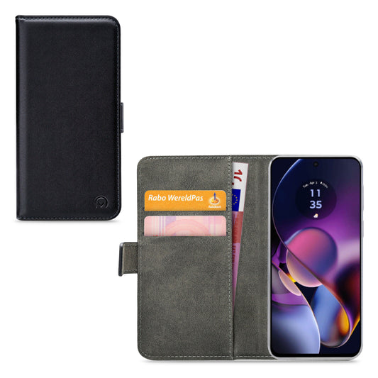 Mobilize Classic Gelly Wallet Book Case Motorola Moto G54 Power Black