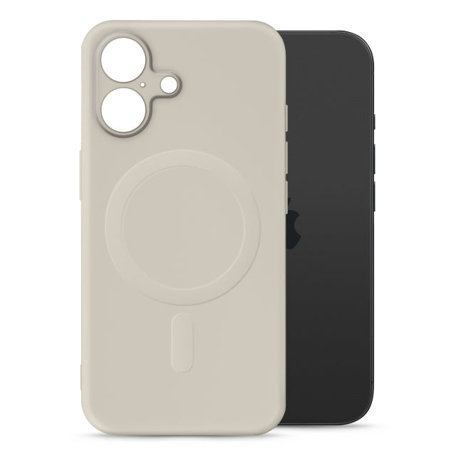 My Style Protective Flex Magsafe Compatible Case for iPhone 17 Antique White