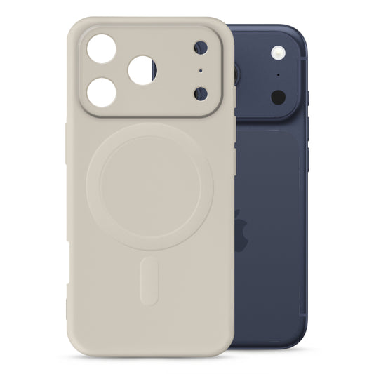 My Style Protective Flex Magsafe Compatible Case for iPhone 17 Pro Antique White