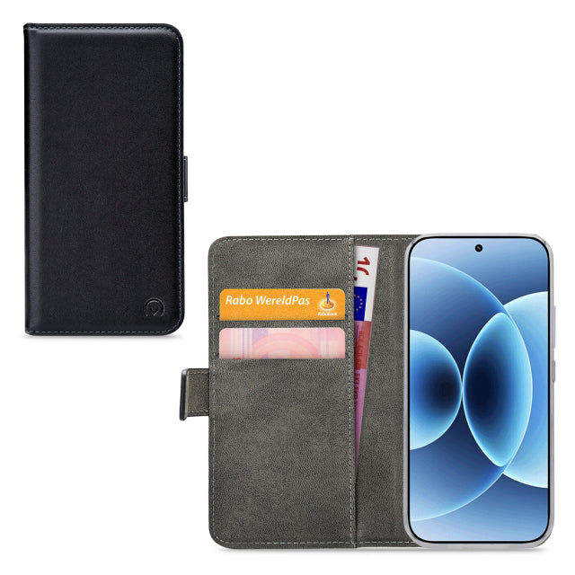 Mobilize Classic Gelly Wallet Book Case Xiaomi 17 Black