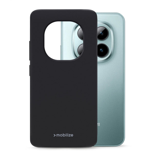 Mobilize Rubber Gelly Case Xiaomi Redmi Note 15 Pro+ 5G Matt Black