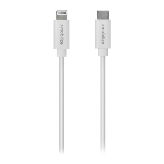 Mobilize Cable USB-C to Apple MFi Lightning 1m. 60W White (BULK)